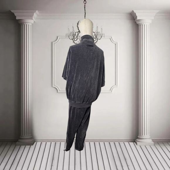 đź–¤ Fear of God Essentials Iron Velour Mock Neck Sweatshirt & Sweatpants Set - Picture 2 of 7